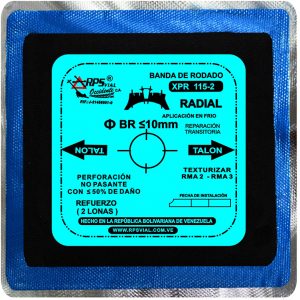 zapata-radial-nro 3-banda-rodado-frio-cuadrada-xpr 115-2
