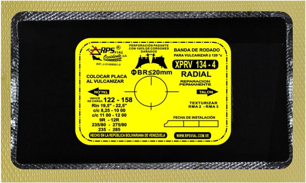 zapata-radial-nro 6-para-vulcanizar-banda-rodado-permanente-xprv 134-4 zapata-radial-nro 6-para-vulcanizar-banda-rodado-permanente-xprv 134-4